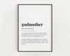 GODMOTHER DEFINITION PRINT